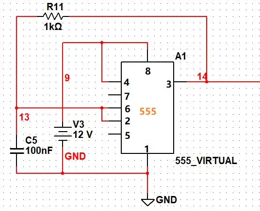 NE555振荡器